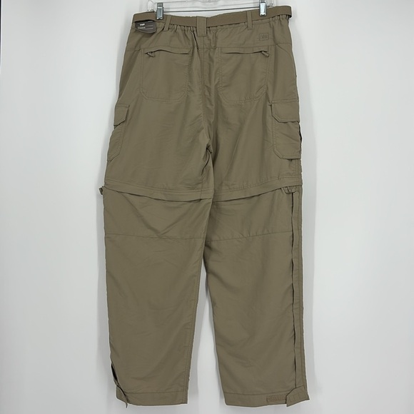 REI Sahara Convertible Pants Women’s Size 14 Petite Khaki UPF 50+ New with tags! - Picture 10 of 14
